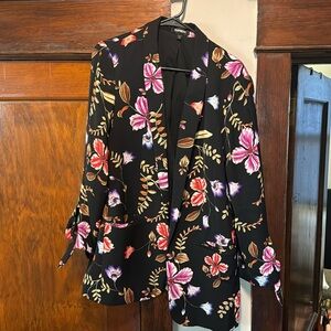 Express Floral Blazer